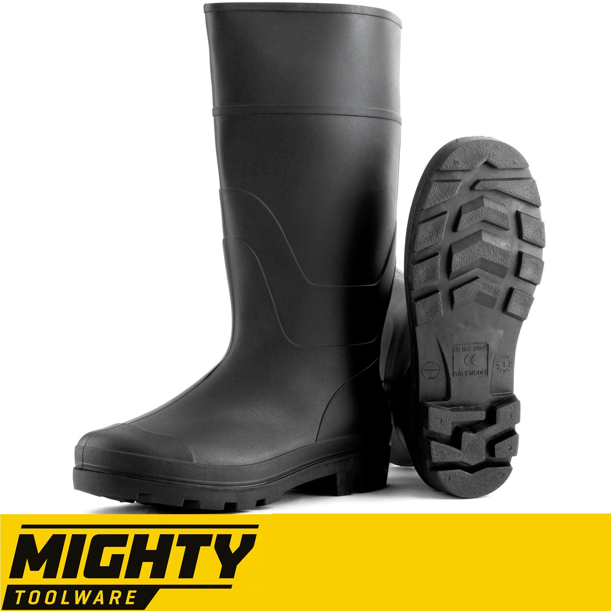 Black Rubber Wellingtons Mucker Mens Ladies Boys Wellies Snow Boots Shoes School Black Rubber Wellingtons Mucker Mens Ladies Boys Wellies Snow Boots Shoes School